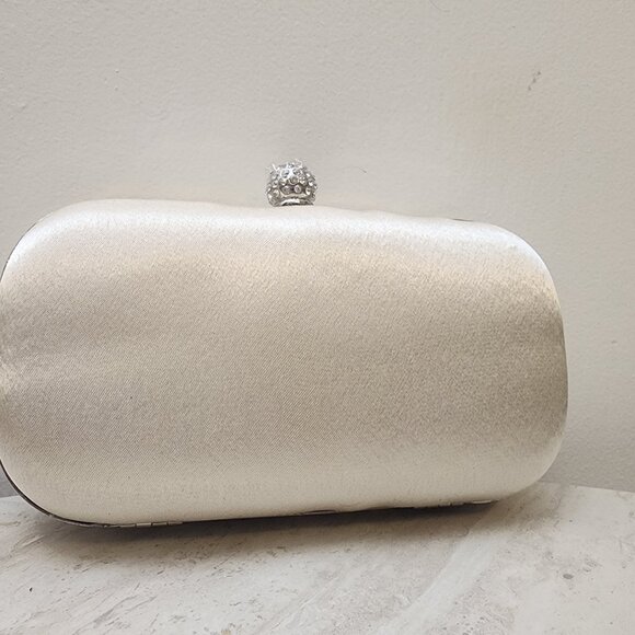 Womens Clutch Bag Pearl Clutch Purse Handbag Embroidery Evening Bag Bag Shoulder - Picture 8 of 8